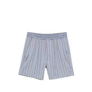 Tom Ford Men Silk Jacquard Regular Stripe Pleated Lounge Shorts